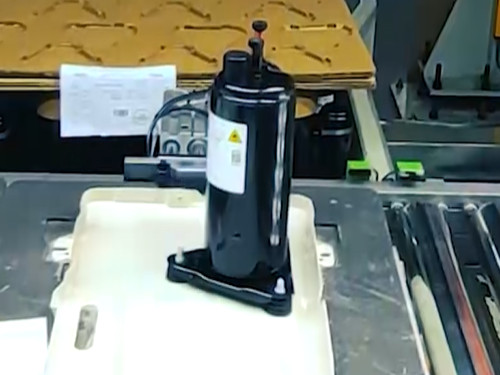 空調生產線壓縮機自動上料并安裝